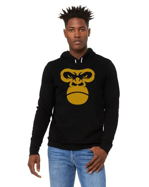 Angry Ape Black Hoodie