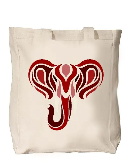 White Elephant Tote Bag