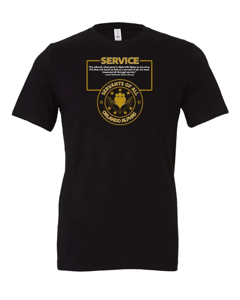 Orlando Alphas "Servants of All" Service T-Shirt