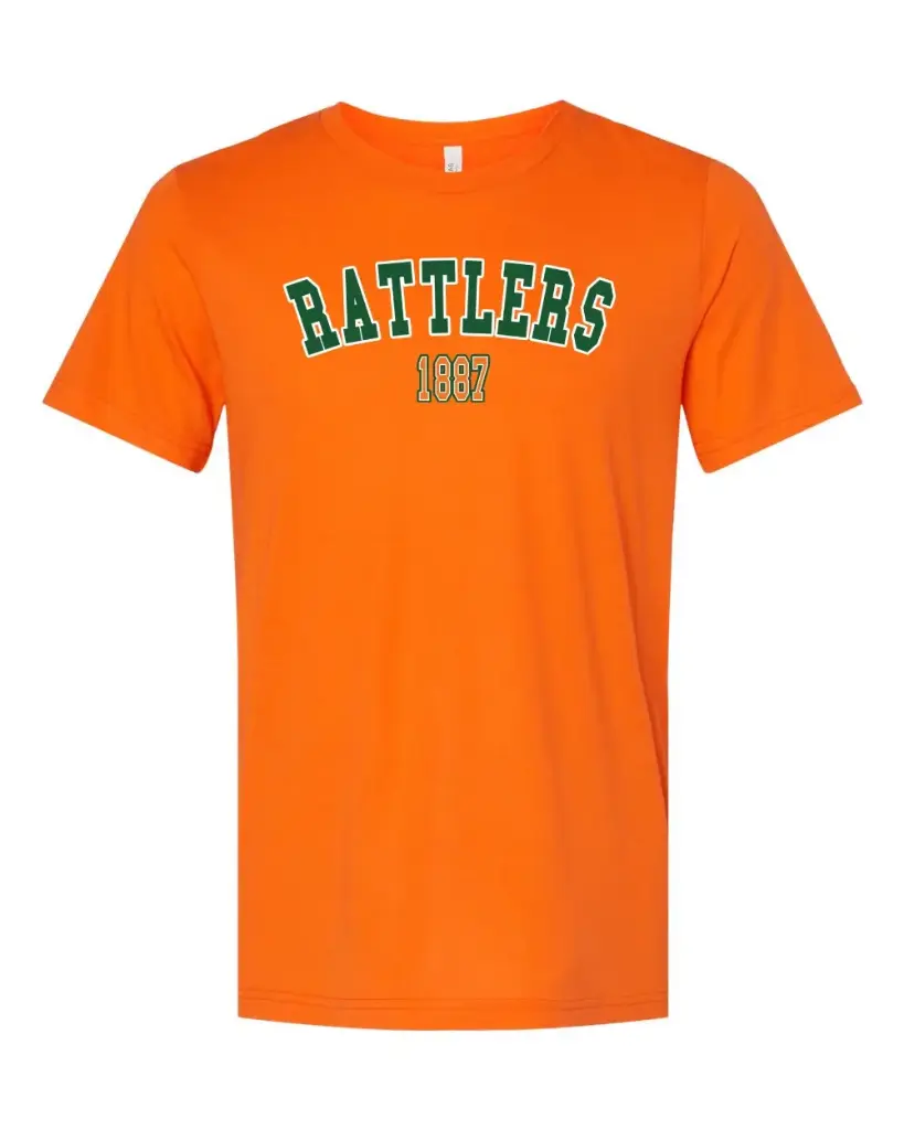 Orange Rattlers 1887 T-Shirt