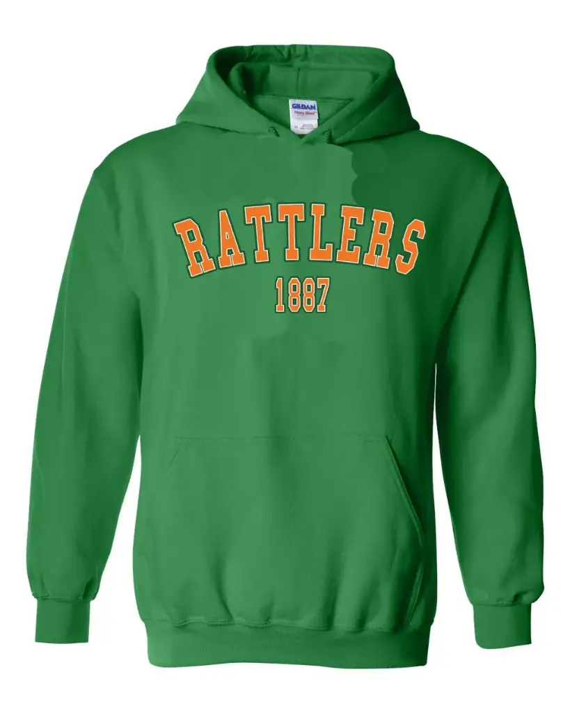 Green Rattler 1887 Hoodie