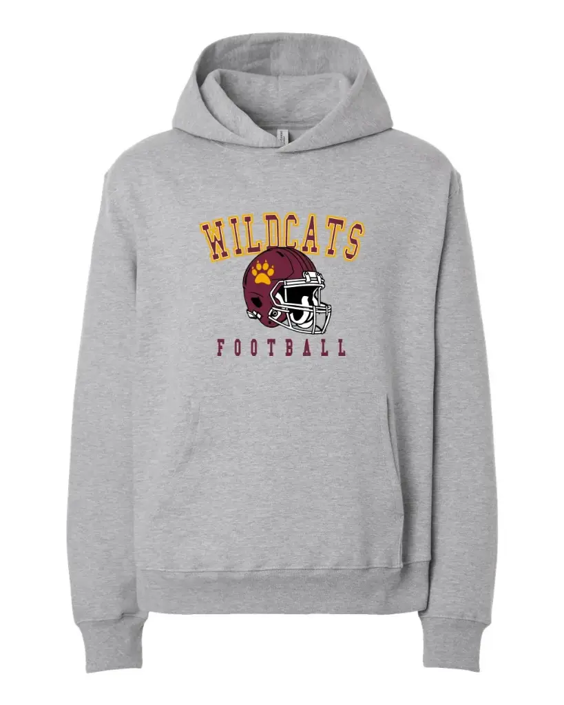 Gray Wildcats Limited Edition Football Hoodie