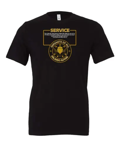 Orlando Alphas "Servants of All" Service T-Shirt
