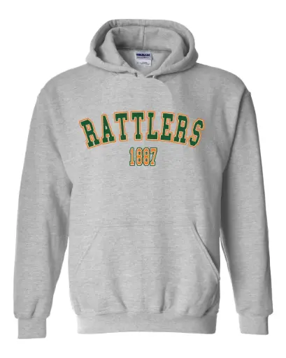 Gray Rattler 1887 Hoodie