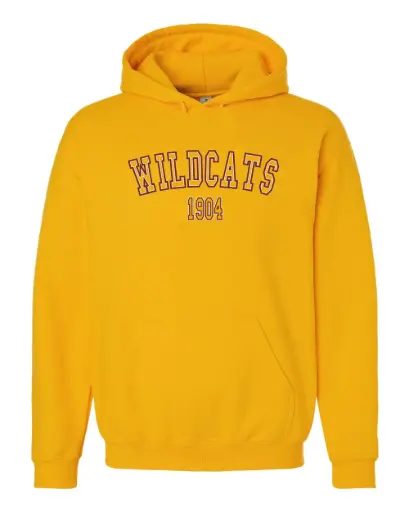 Gold Wildcats 1904 Hoodie
