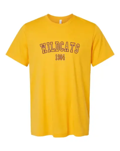 Gold Wildcats 1904 T-Shirt